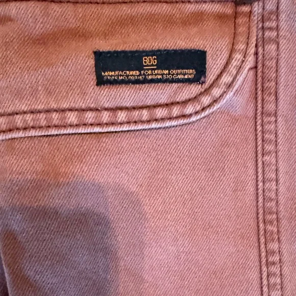 BDG Brown Straight Leg Pants - Picture 2 of 5